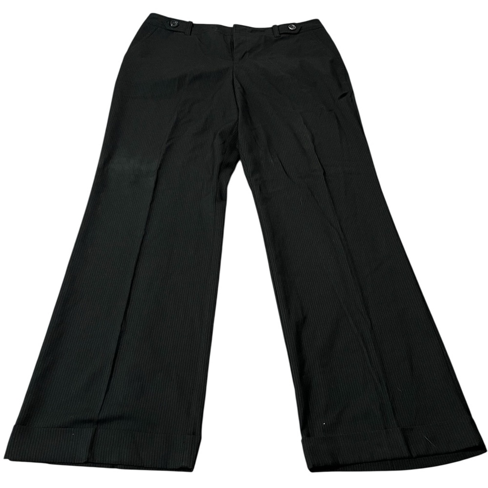 Merona Black Pinstripe Trousers